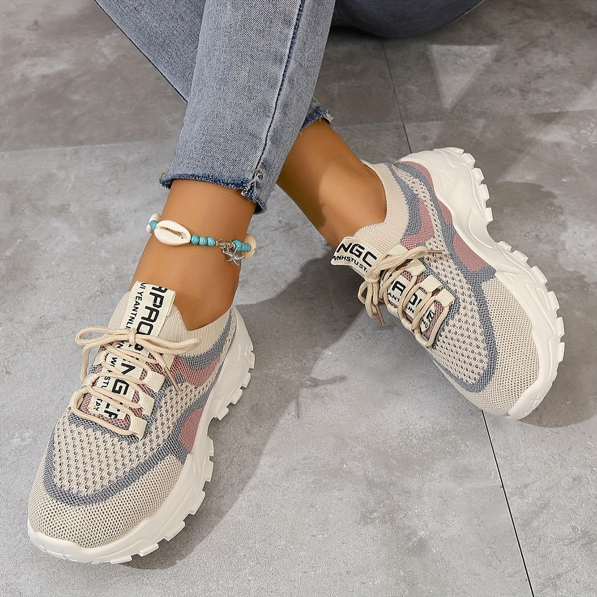 Leah - Comfortable Summer Sneakers 