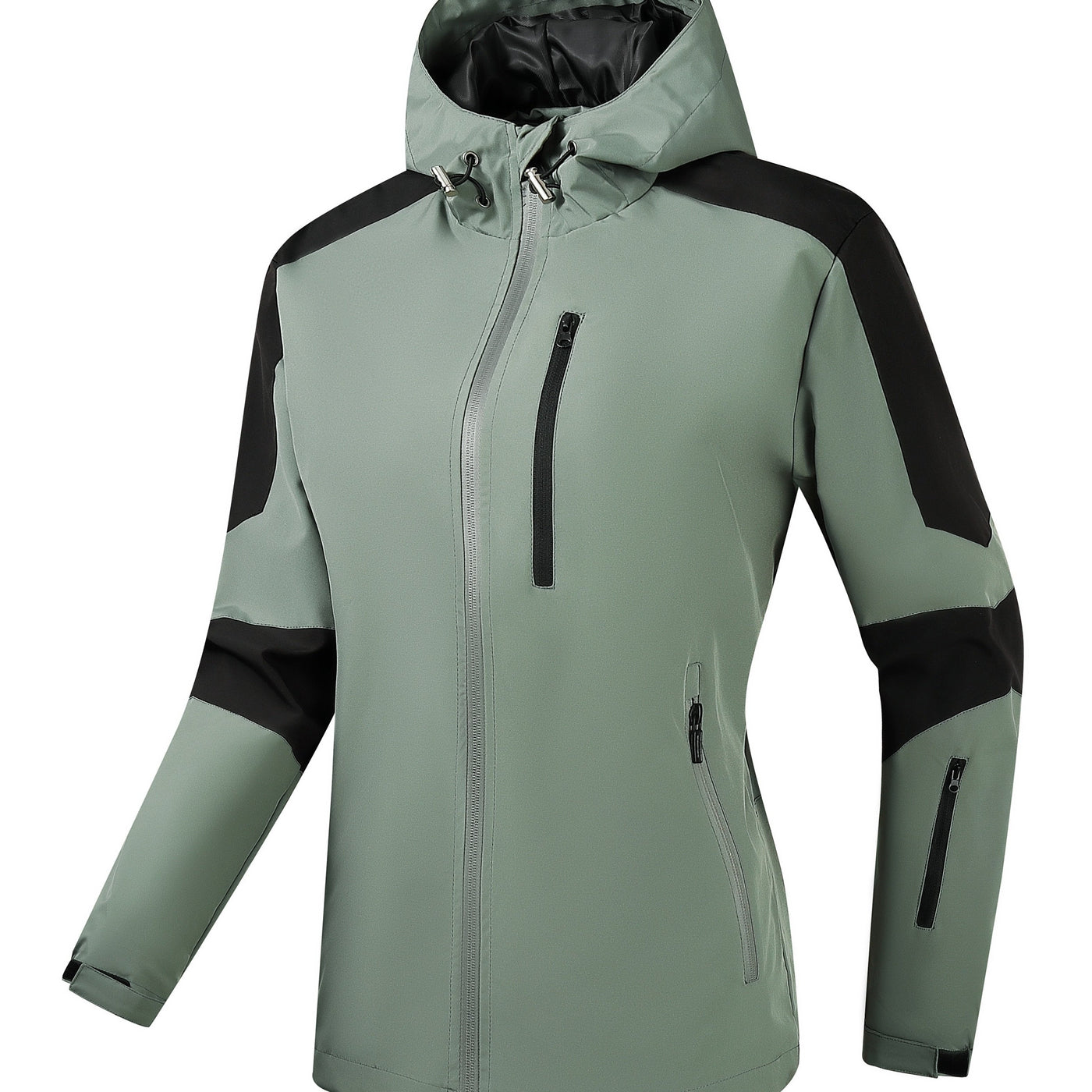 Eva | Sportieve colorblock hoodie in grote maten