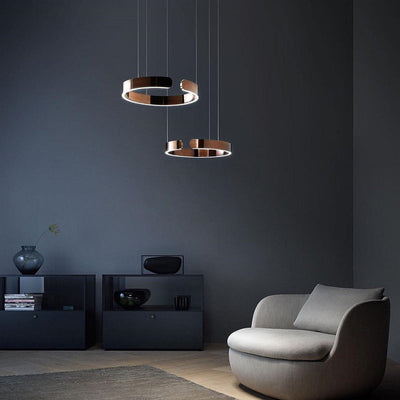 Edge Modern Circle LED hanging lamp 