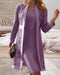 Odile - Luxe Kanten Vestjurk Set