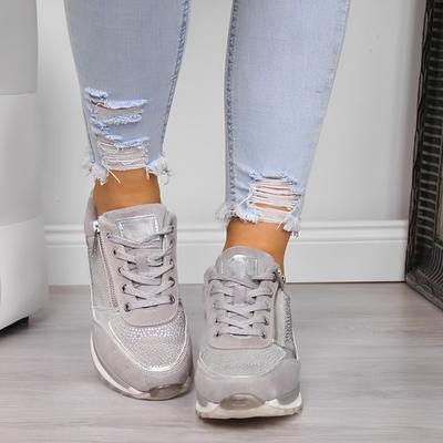 Eliana | Zippered sneakers 