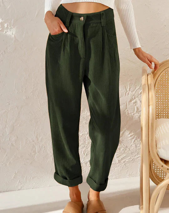 Kamryn - Classic High Waist Pants for Women