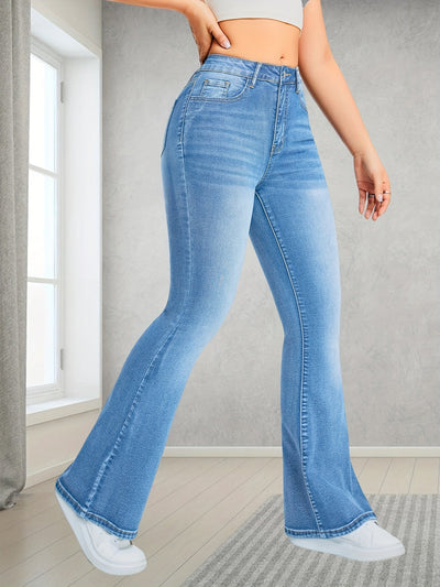 Marigold - Casual Bootcut Jeans with high waist