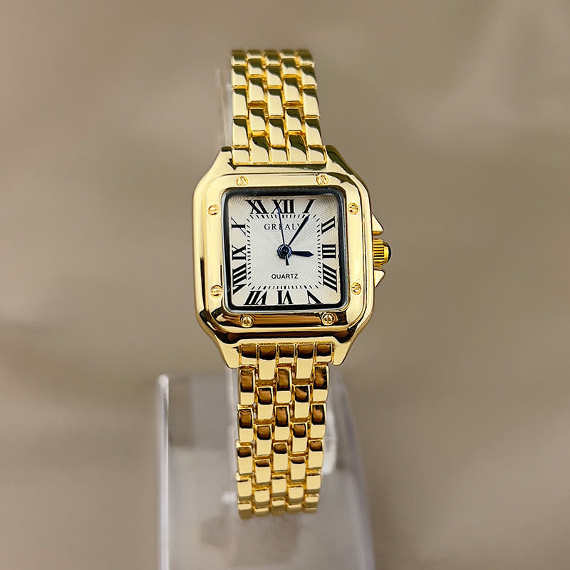 Grealy Quartz Horloge - Inclusief Horlogeband-Inkorter!
