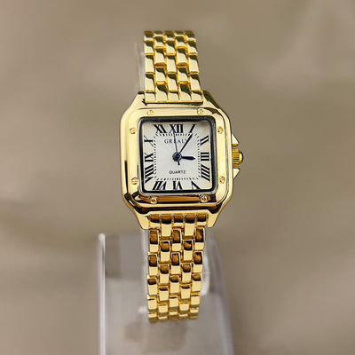 Grealy Quartz Horloge - Inclusief Horlogeband-Inkorter!