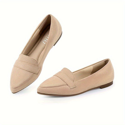Joyce | Stylish nude color women's mules