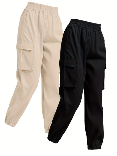 Lotte | Sturdy jogger cargo pants, 2 pieces