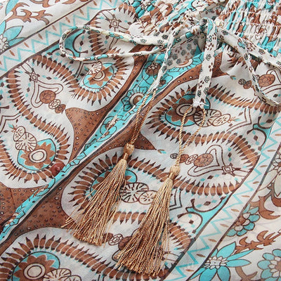 Azaria - Bohemian Paisley Maxi Jurk