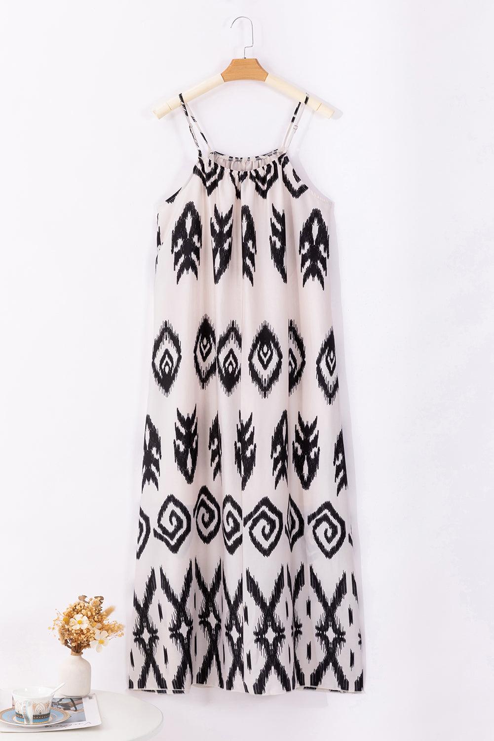Keily - casual aztec maxi jurk