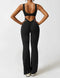 Elena - Flared V-Back Jumpsuit