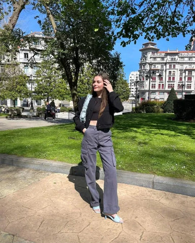 Nalua - Casual Cargo Broek voor Vrouwen