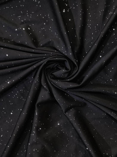 Eva | Flared trousers in glitter fabric