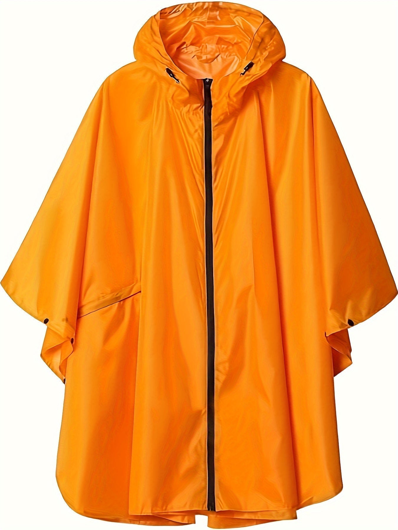 Nina | Waterdichte damesregenponcho met capuchon en zakken