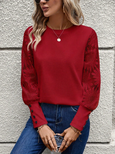 Maëva – Elegante Kanten Blouse | Stijlvol, Tijdloos & Comfortabel