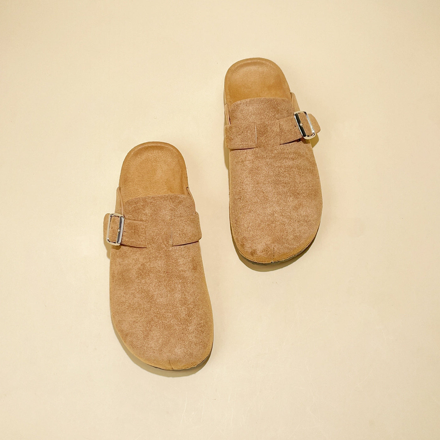 Sarah | Trendy platte muiltjes met gespsluiting