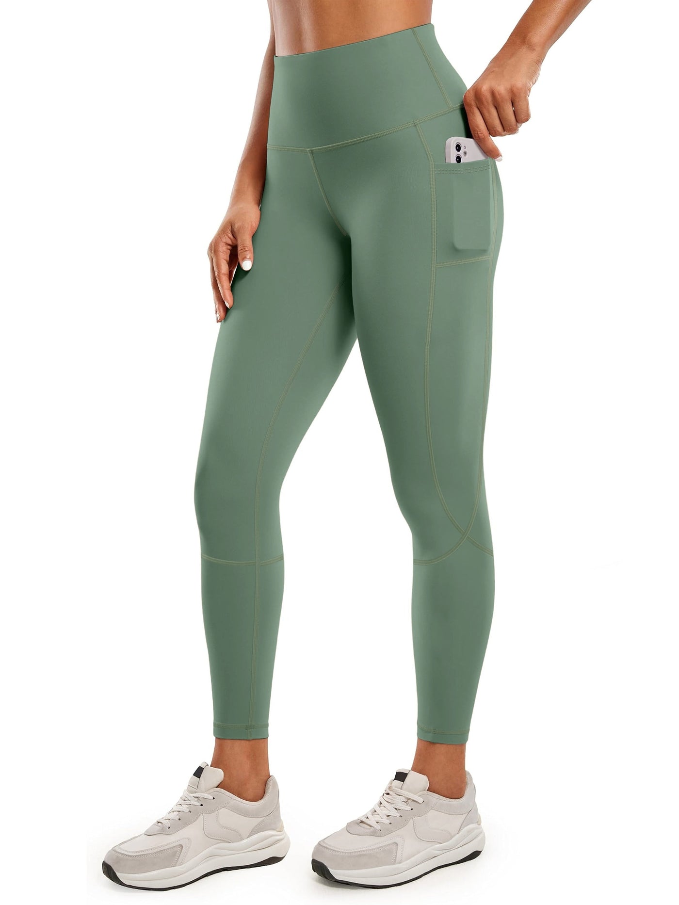 Nina | Sneldrogende dames yogalegging met hoge taille en zak
