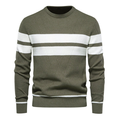 Elias - Casual striped sweater 