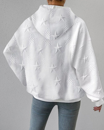 ComfortWear - Hoodie met Sterrenpatroon
