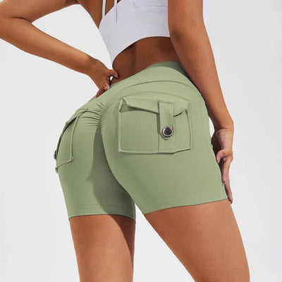 Zoe - Shorts met Hoge Taille en Push-Up Effect