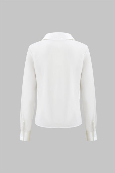 Fiona - Bloemenprint Lange Mouwen Dames Shirt