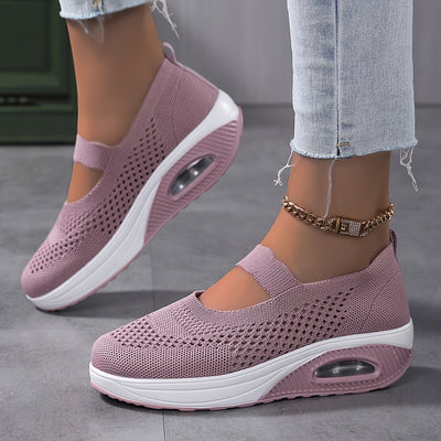 Lotte | Breathable knitted women's sneakers