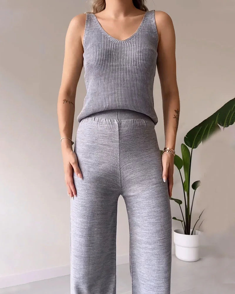 Erica - Elegante 3-delige Gebreide Set voor Vrouwen