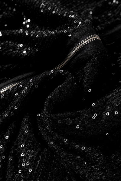 Eline - Black Sequin Jacket