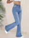 Lotte | Stylish high-waisted flared jeans