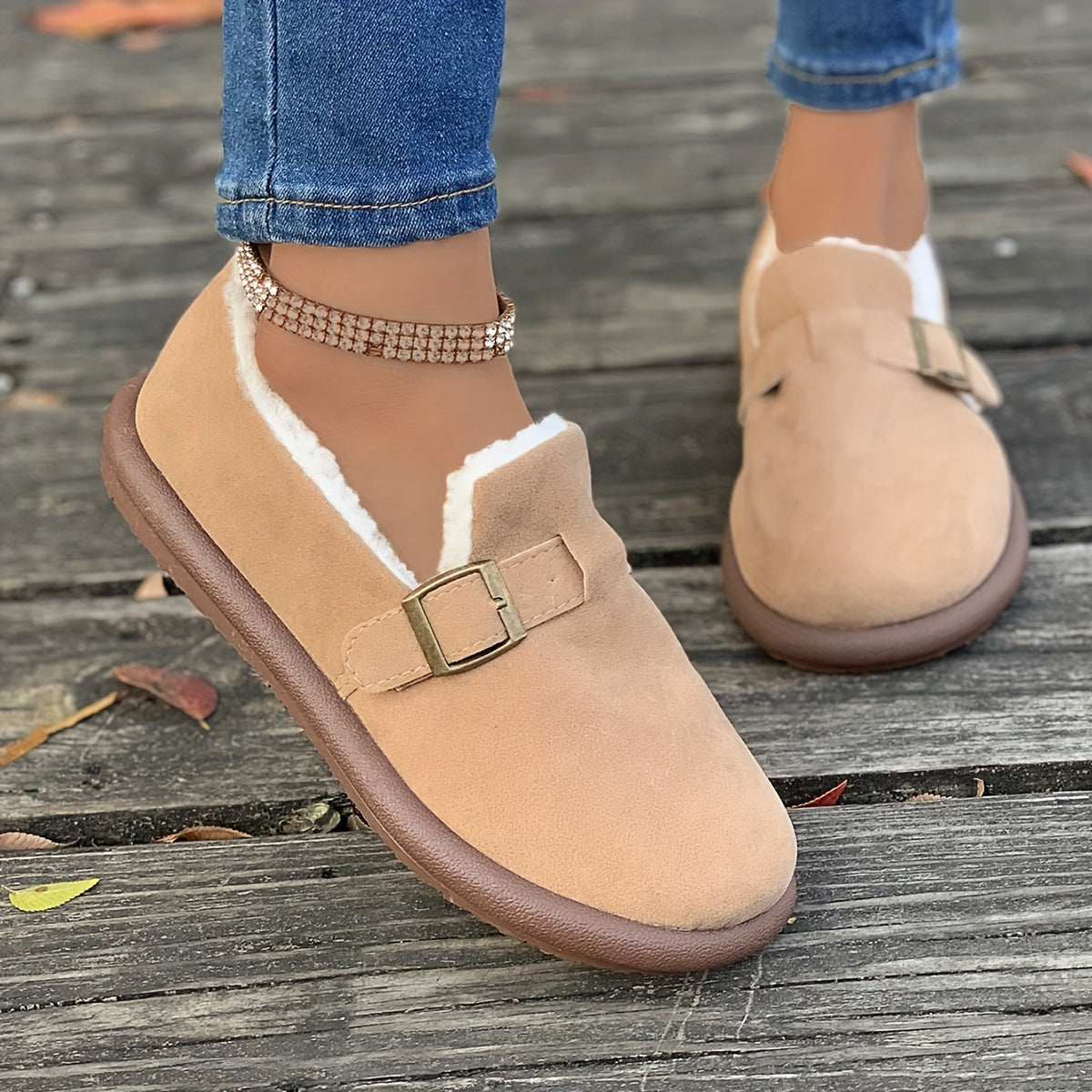 Lena | Flat loafers with plush lining