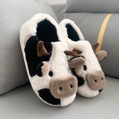 Phoebeline - Knusse pluchen pantoffels voor Vrouwen