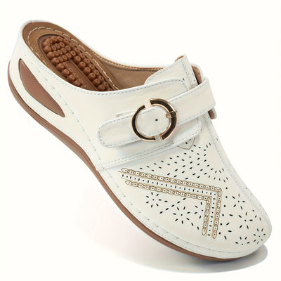 Lotte | Comfortable massaging sports sandals in solid color