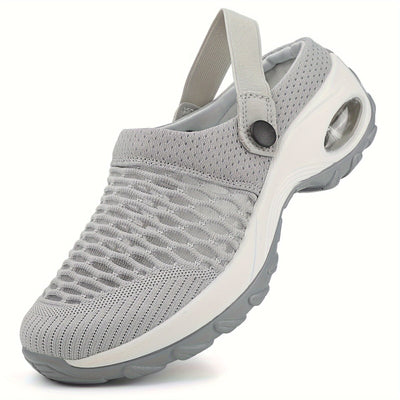 Evi | Breathable mesh slip-ons with thick sole