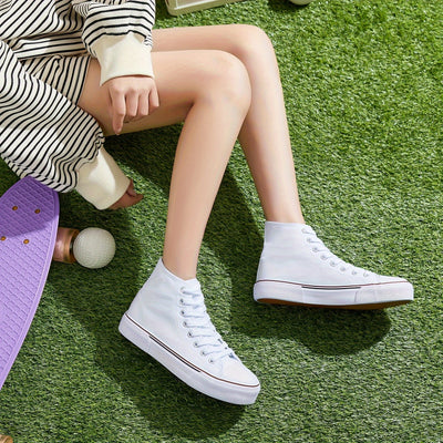 Sophie | Casual canvas sneakers met rubberen zool