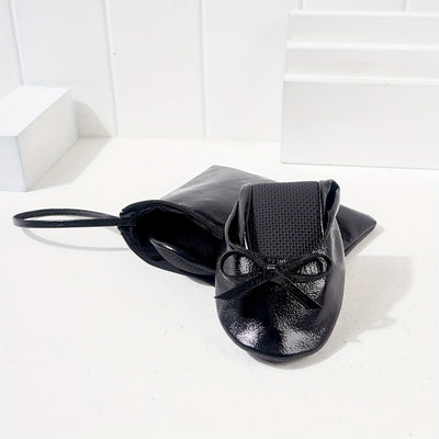 Sophie | Chique zwarte strik balletflats