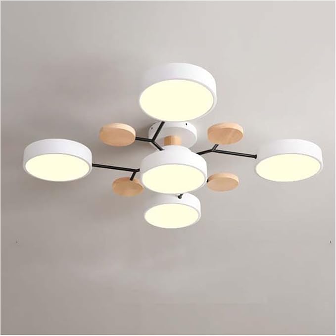 Limora - Multi Arm LED Ceiling Light with Circular Shades