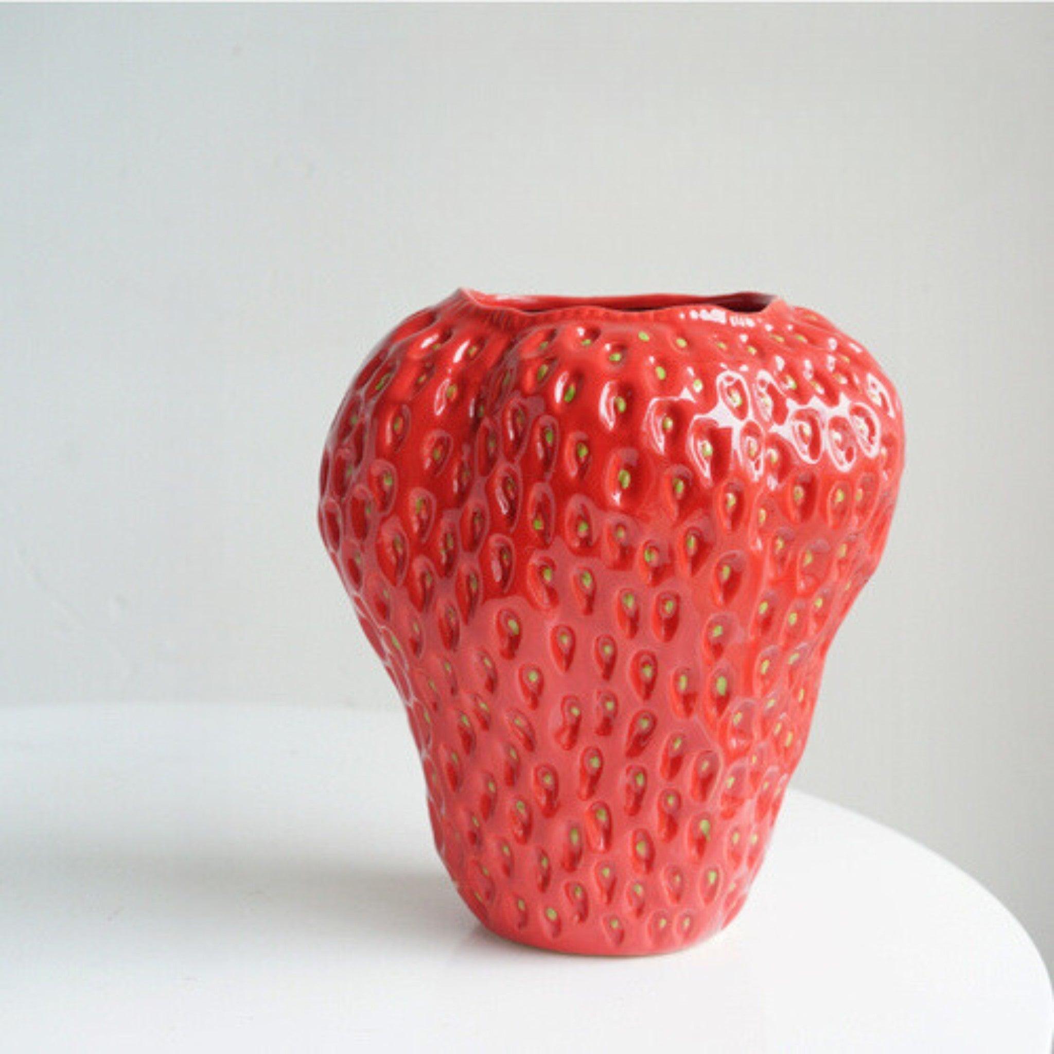Sirelan - Strawberry Ceramic Decorative Vase