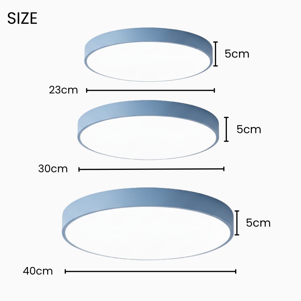 Cilena – Semi Flush Circle Ceiling Light