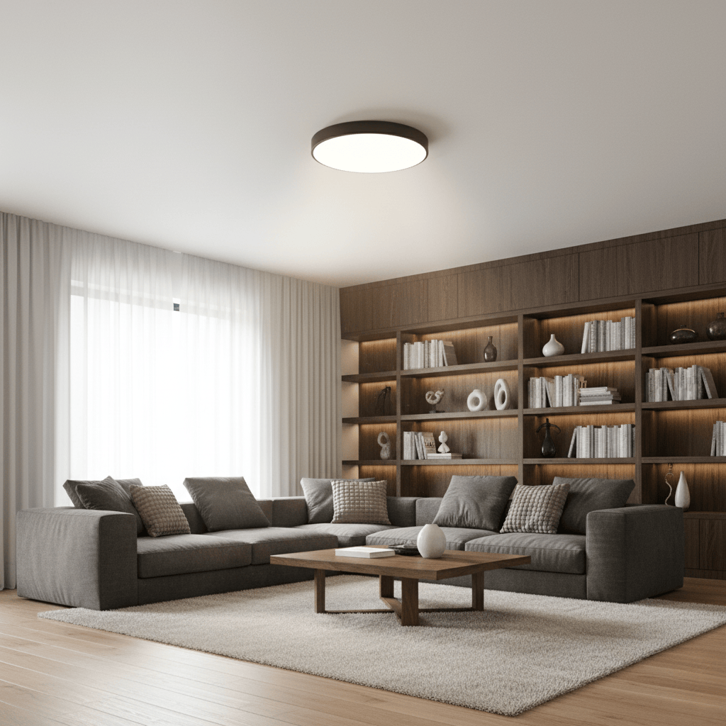 Cilena – Semi Flush Circle Ceiling Light