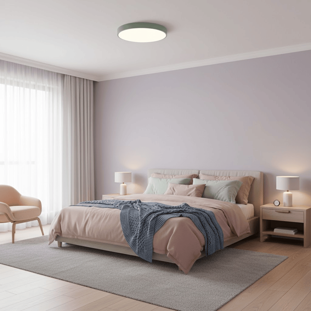 Cilena – Semi Flush Circle Ceiling Light