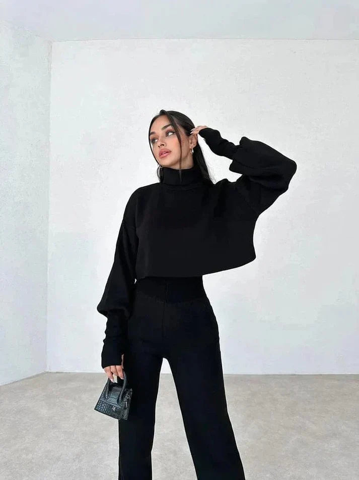Giordana - Two-Piece Turtleneck Set