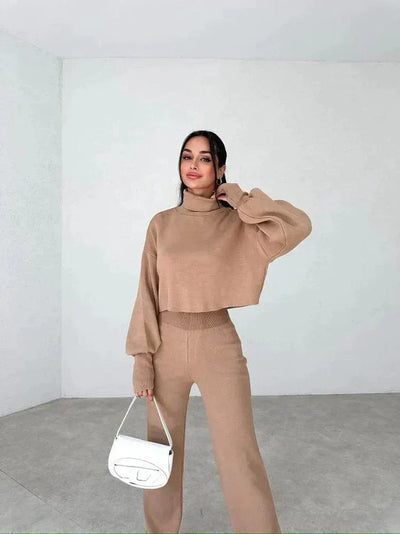 Giordana - Two-Piece Turtleneck Set
