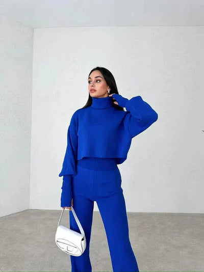 Giordana - Two-Piece Turtleneck Set
