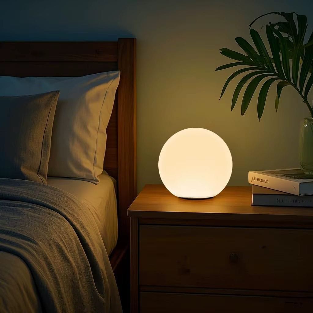 Lunoré – Cordless LED Globe Moon Table Lamp