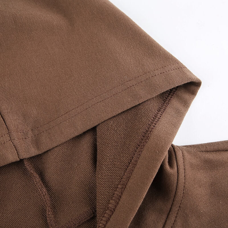 Samira - Stijlvolle Crop Top Hoodie voor Vrouwen