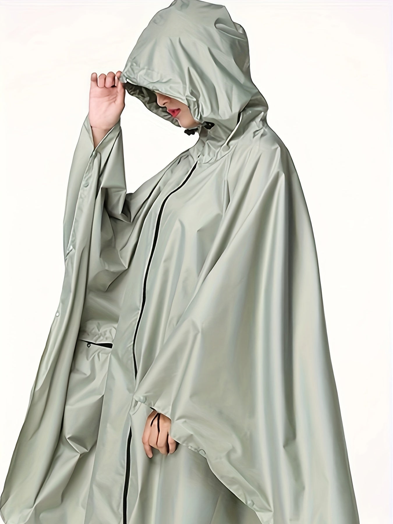 Lotte | Waterproof rain poncho with hood