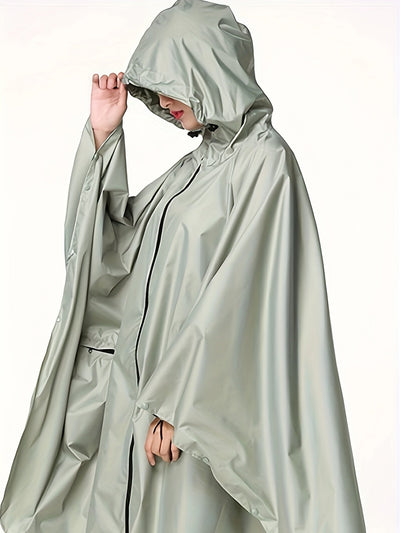 Lotte | Waterproof rain poncho with hood