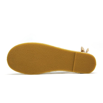 Elise | Gold-colored espadrilles with elastic slingback