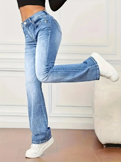 Lotte | Flared jeans with stretch