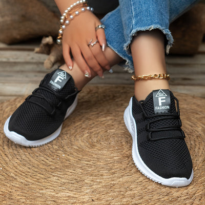 Joyce | Plain women's sneakers with soft sole