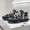 Geometrische sportieve sneakers - casual en trendy